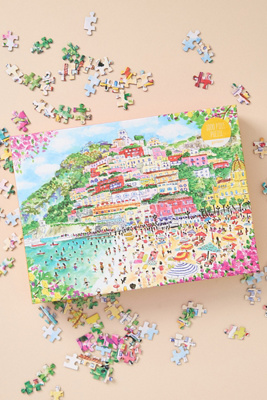 Puzzle Michael Storrings South Beach Miami 1000 Pezzi – Arte Deco E Colori Vivaci, Ideale Per Regalo E Decorazione