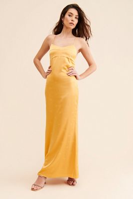 Elliatt Capra Mesh Maxi Dress | Anthropologie