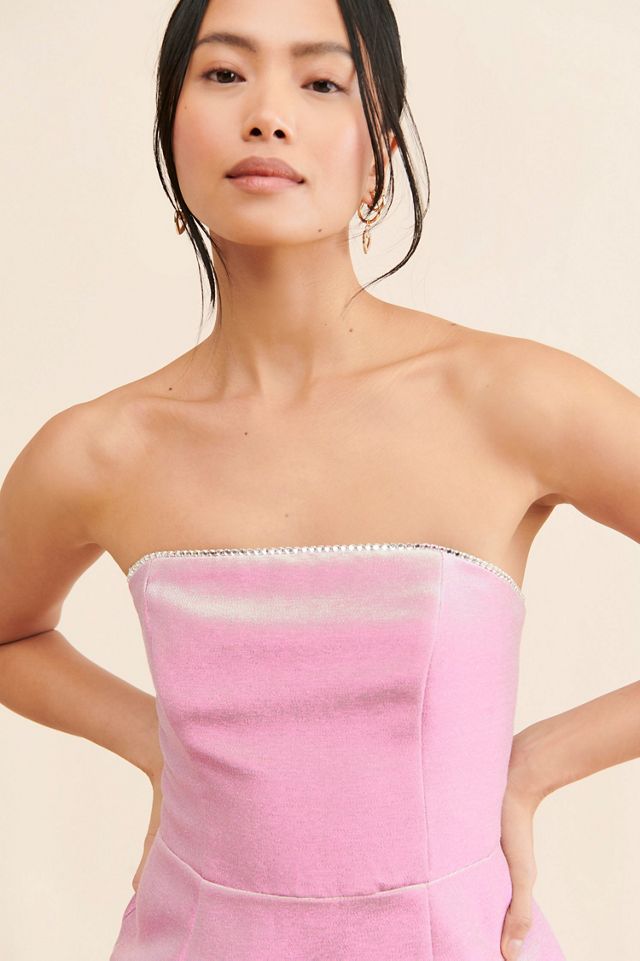 Gin & Jules Lexi Crystal Trim Midi Dress #2