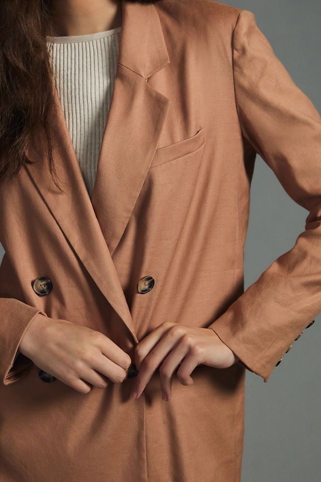 Maeve Oversized Double-Breasted Blazer #2