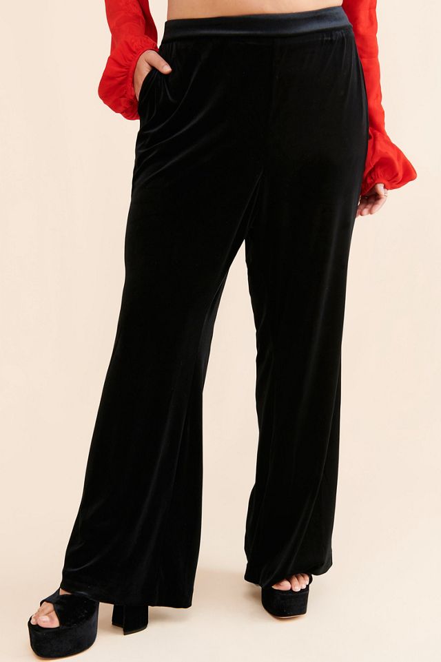 Eloquii Flare Leg Tuxedo Trousers #2