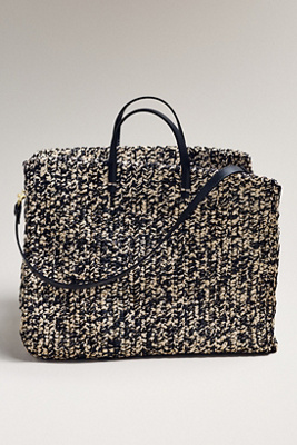 Clare V Summer Simple Tote In Black