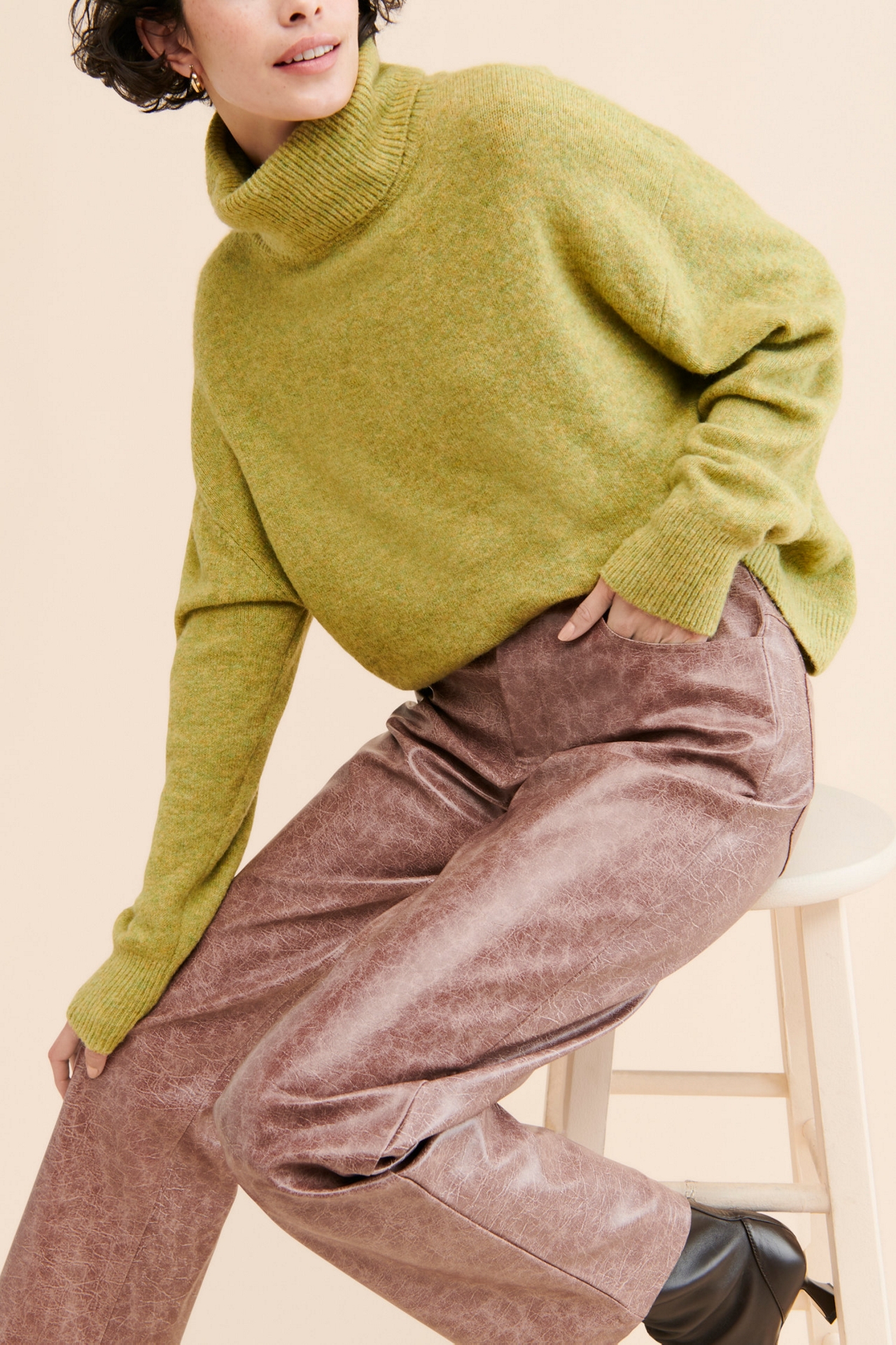 Hosbjerg Nynne Vegan Leather Pants