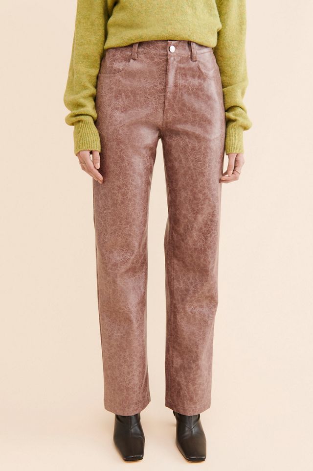 Hosbjerg Nynne Vegan Leather Pants #3