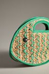 Raffia Fish Top-Handle Bag
