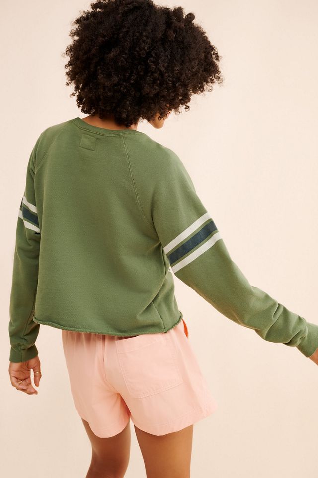 Original Retro Brand Relaxed Varsity Sweatshirt #1