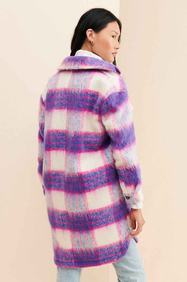 [BLANKNYC] Prime Time Plaid Shirt Jacket #1