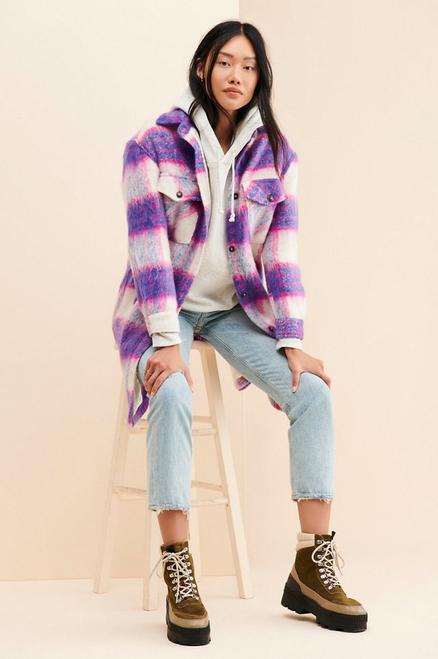 [BLANKNYC] Prime Time Plaid Shirt Jacket #3