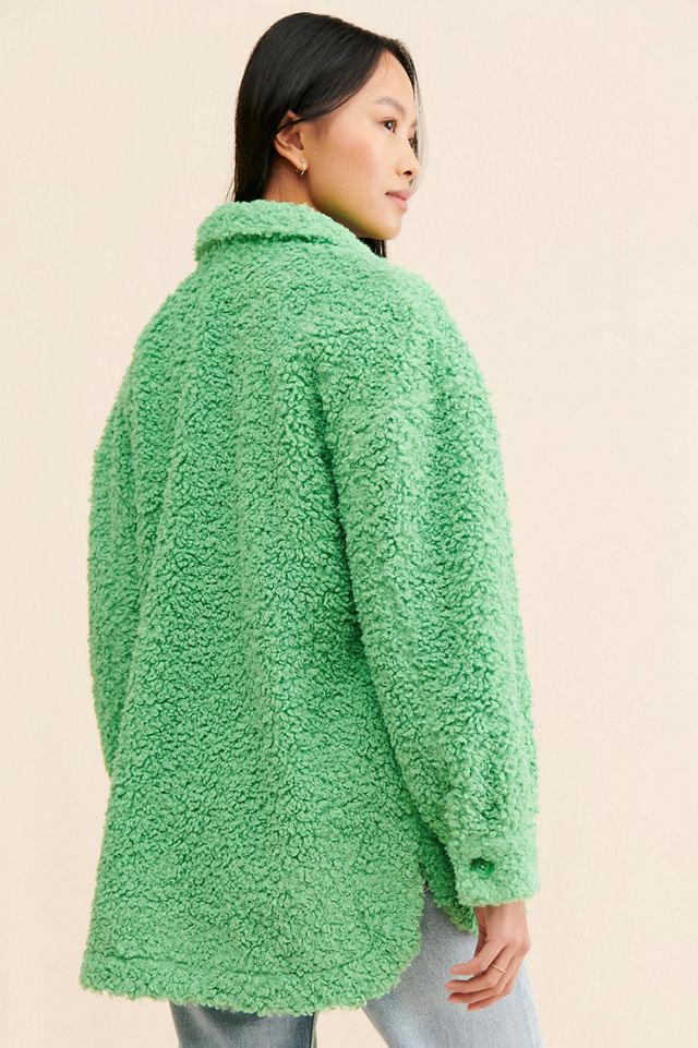 English Factory Fuzzy Oversized Shirt Jacket #1