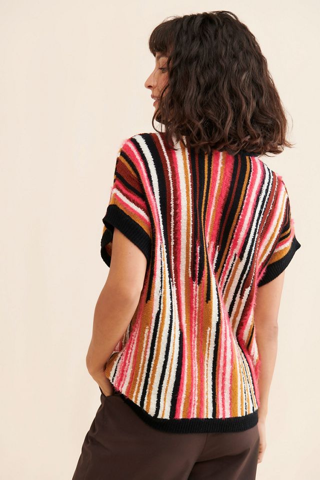 Floor Fuzzy Sweater Vest #1