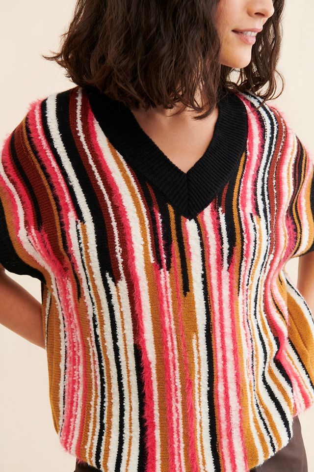 Floor Fuzzy Sweater Vest #2