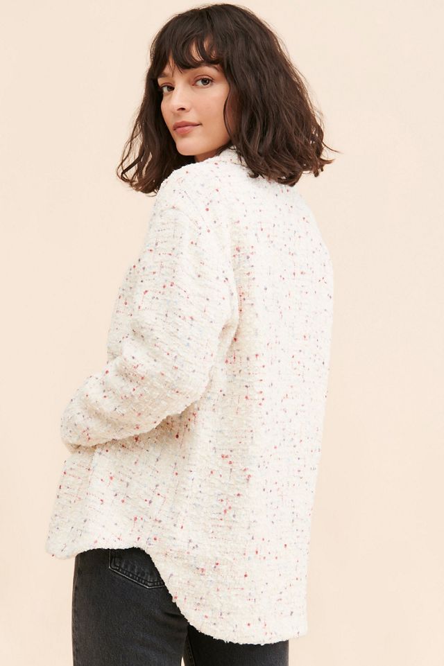 Favorite Daughter Talullah Tweed Shirt Jacket #1