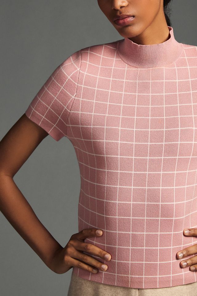 Maeve Mock-Neck Sweater Top #2