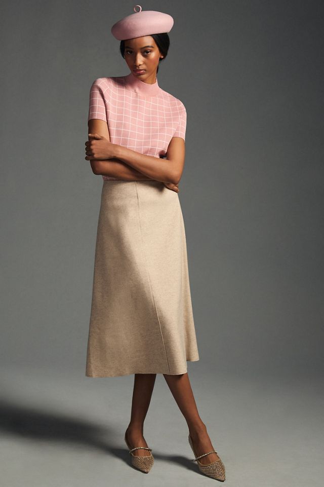 Maeve Mock-Neck Sweater Top #3