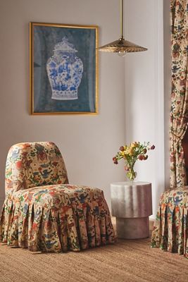 Amelia Woven Cotton Slipcover
