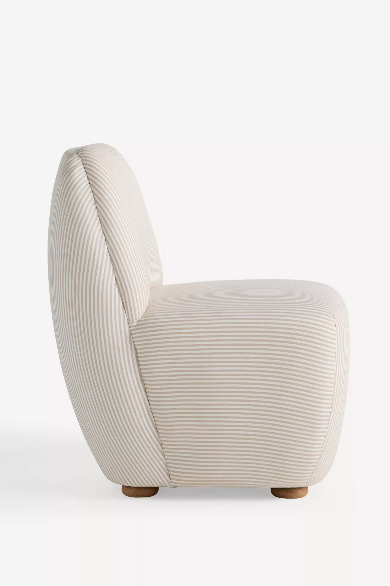 Side angle view of chair from opposite side