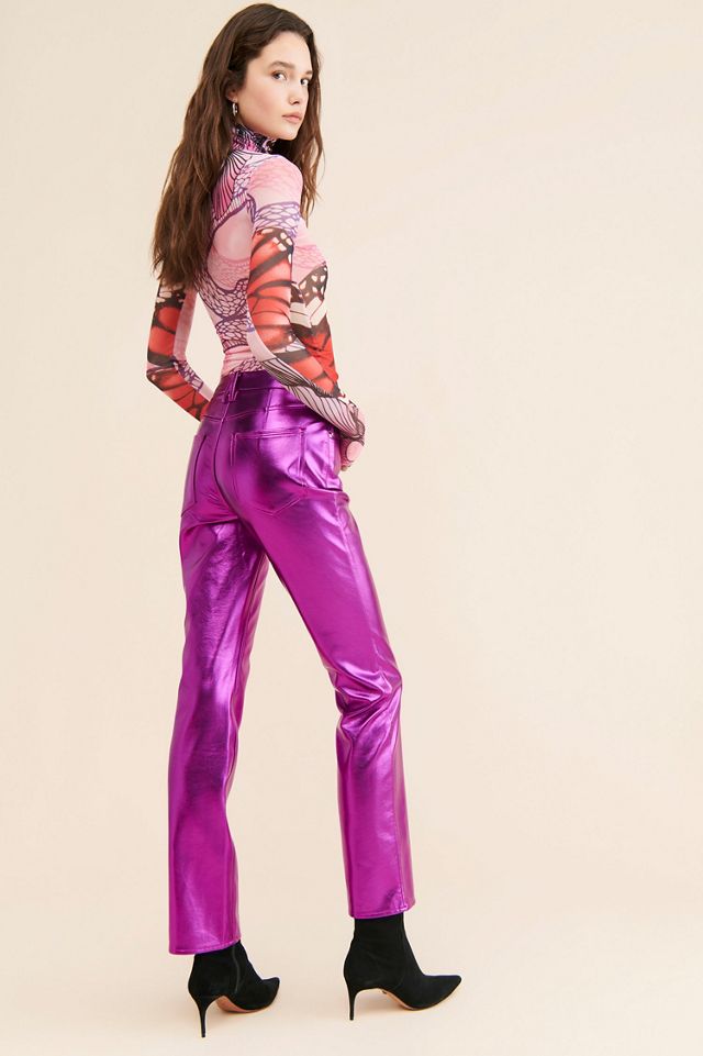Good American Good Icon Metallic Jeans #1