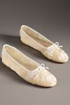 By Anthropologie Mesh Ballet Flats