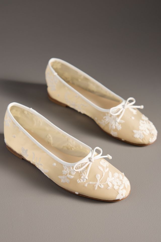 For Love & Lemons Mesh Ballet Flats #1