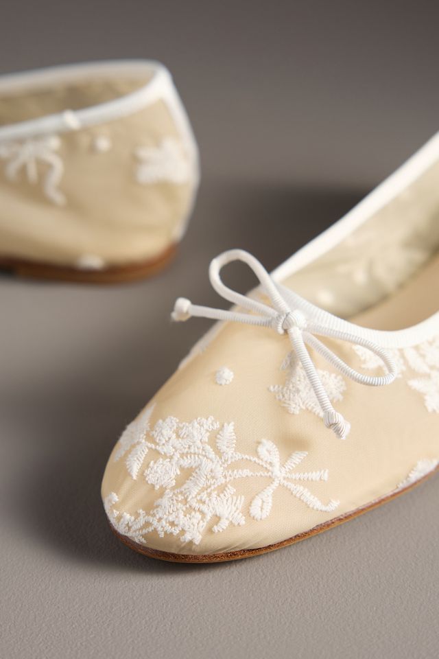 For Love & Lemons Mesh Ballet Flats #2