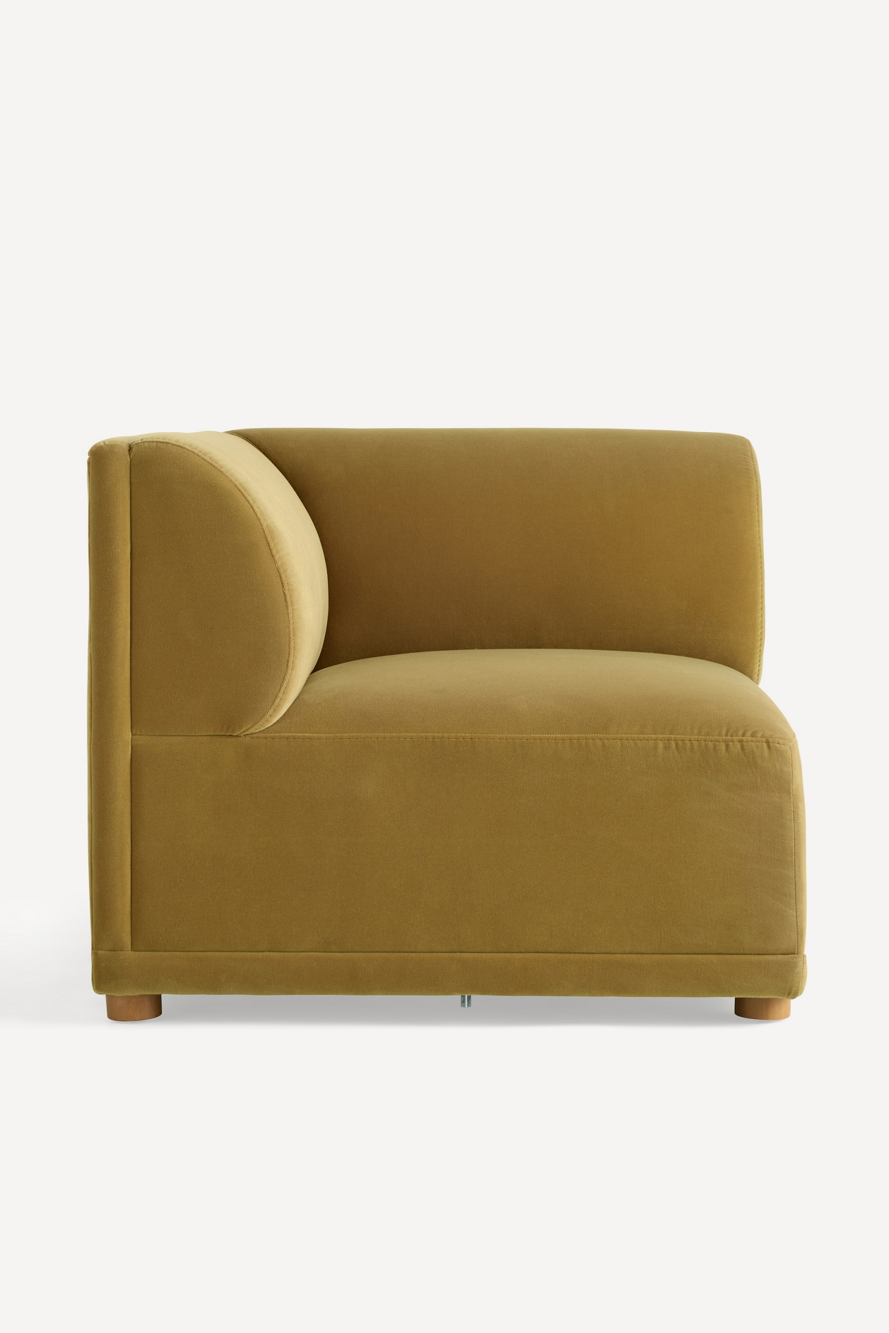 Celine Velvet Modular Corner Chair