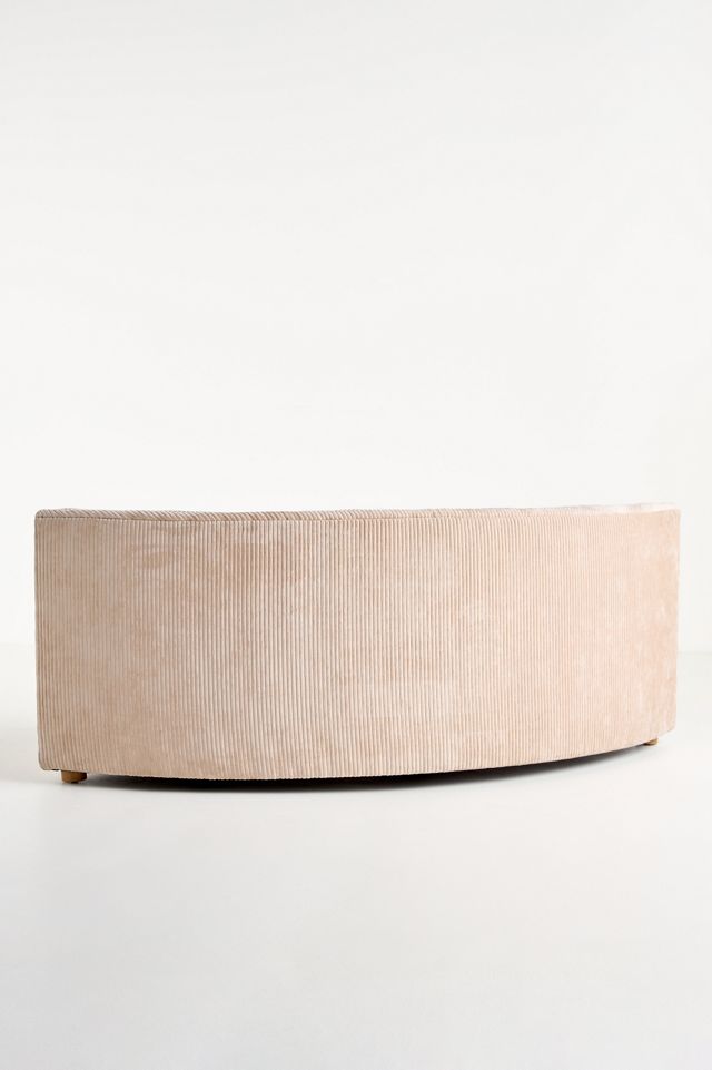 Celine Corduroy Modular Curved Corner Chair #3