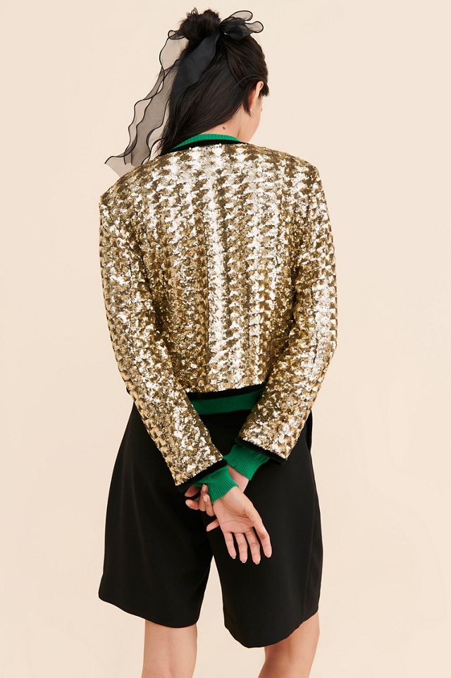 Hutch Pepper Sequined Jacket #1