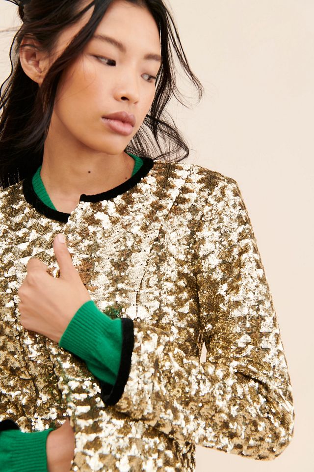 Hutch Pepper Sequined Jacket #2