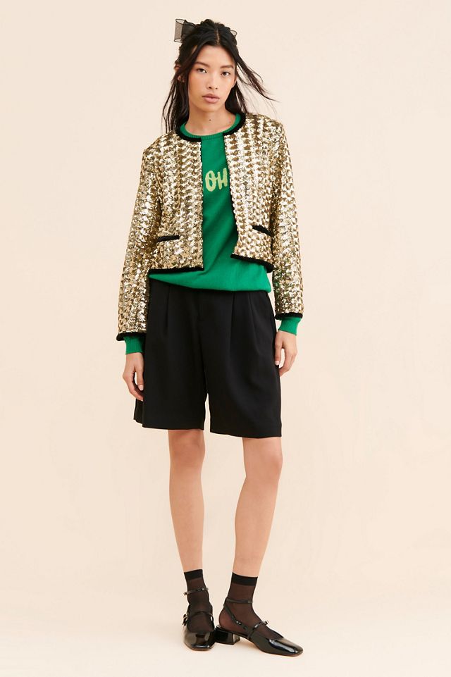 Hutch Pepper Sequined Jacket #3