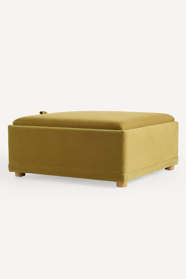 Celine Velvet Modular Large Storage Ottoman #1