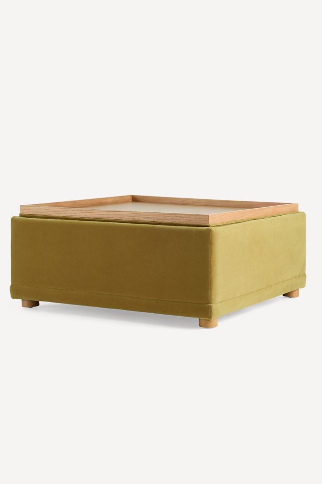 Celine Velvet Modular Large Storage Ottoman #3