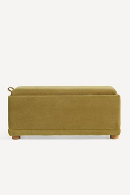 Celine Velvet Modular Small Storage Ottoman