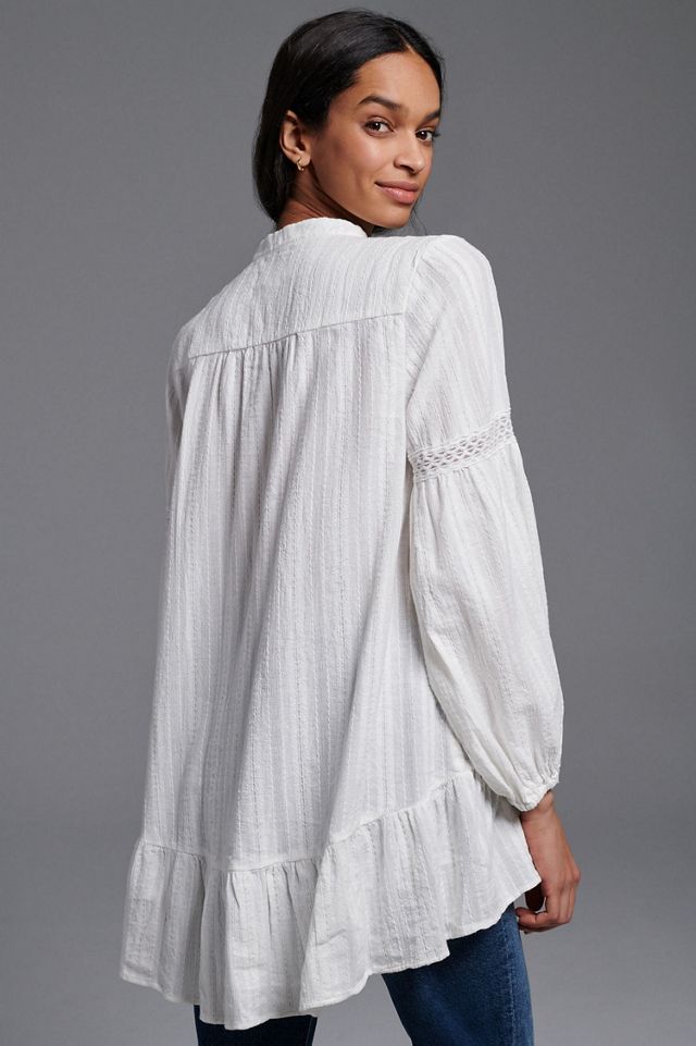 Haley Embroidered Lace Tunic #1