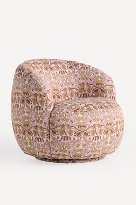 Cosette Cordelia Jacquard Swivel Chair