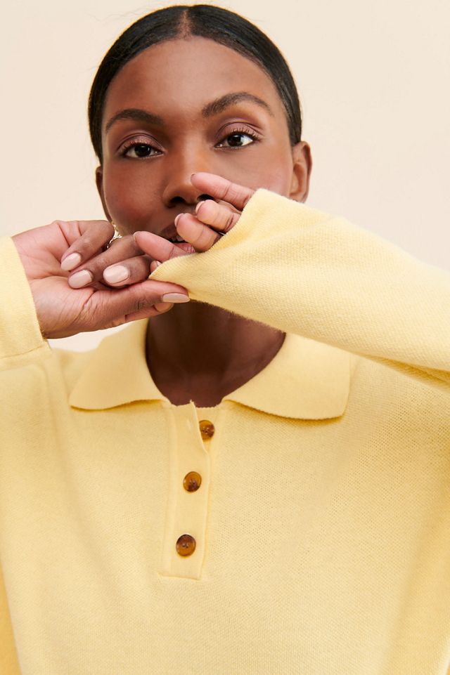 Little Lies Collar Knitted Pullover #2