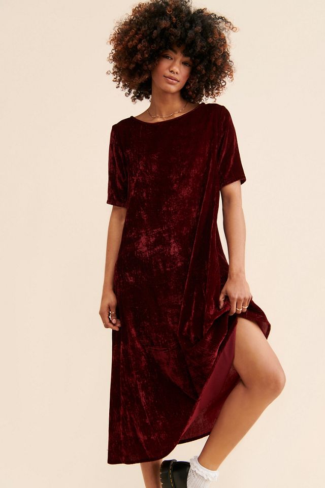 Rujuta Sheth Velvet Flare Dress #3