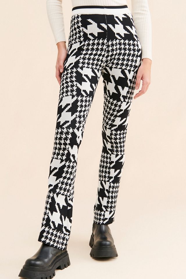 Year Of Ours Houndstooth Winter Flare Pants #2