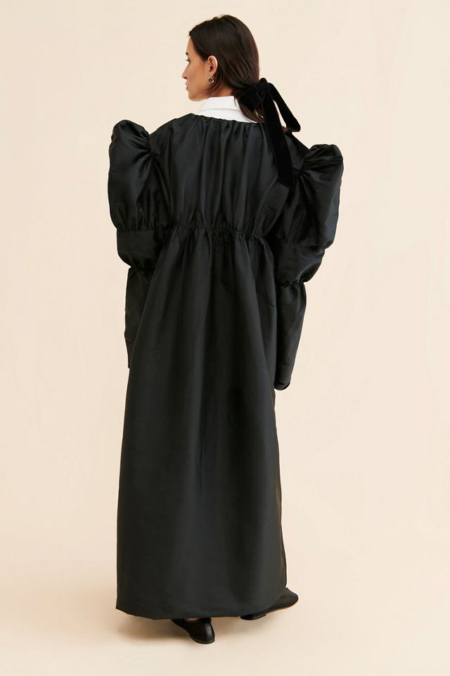 Samant Chauhan Evening Puff-Sleeve Cape #1