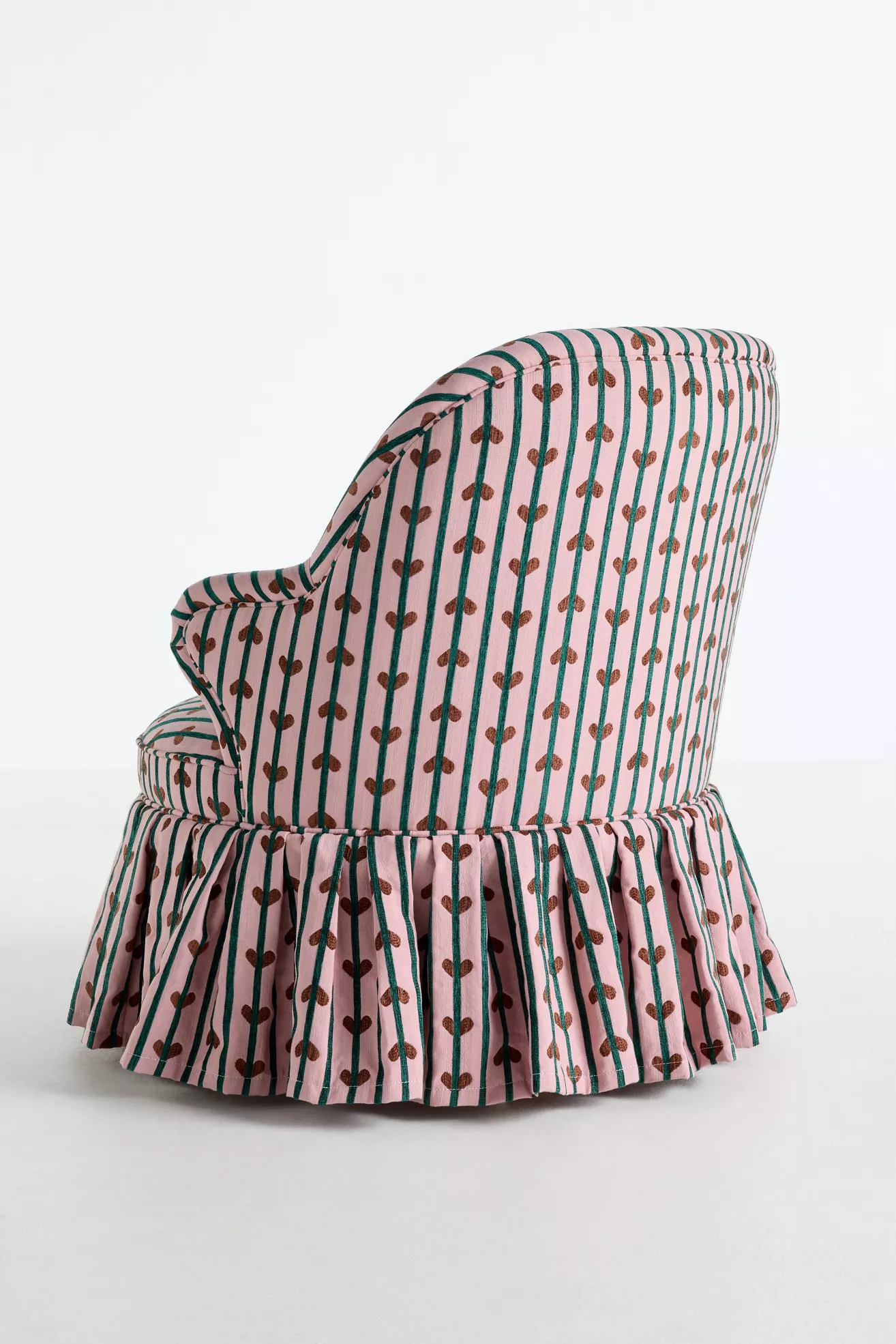 Lorelei Madeline Accent Chair in Heart Jacquard | AnthroHome