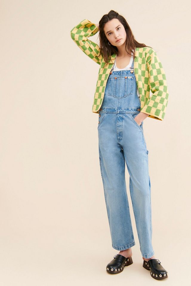 Society Mano Checkered Knit Slouchy Cardigan #3