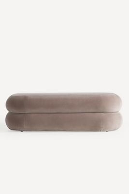 Muntz Velvet Bench