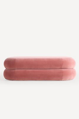 Muntz Velvet Bench