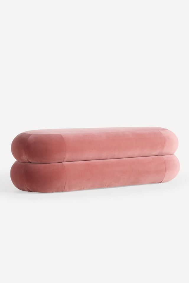 Muntz Velvet Bench #1