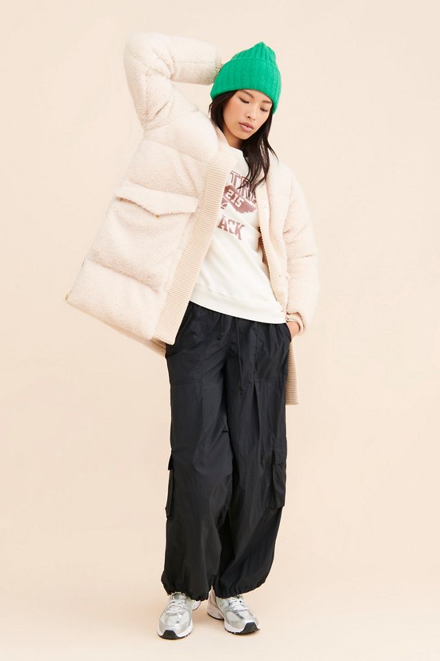 Varley Wynn Sherpa Puffer Coat #3