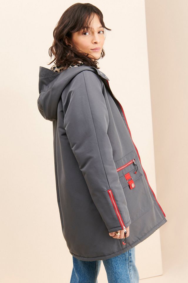 Maeve Long Anorak Jacket #1