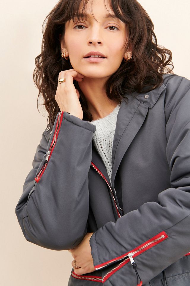 Maeve Long Anorak Jacket #2