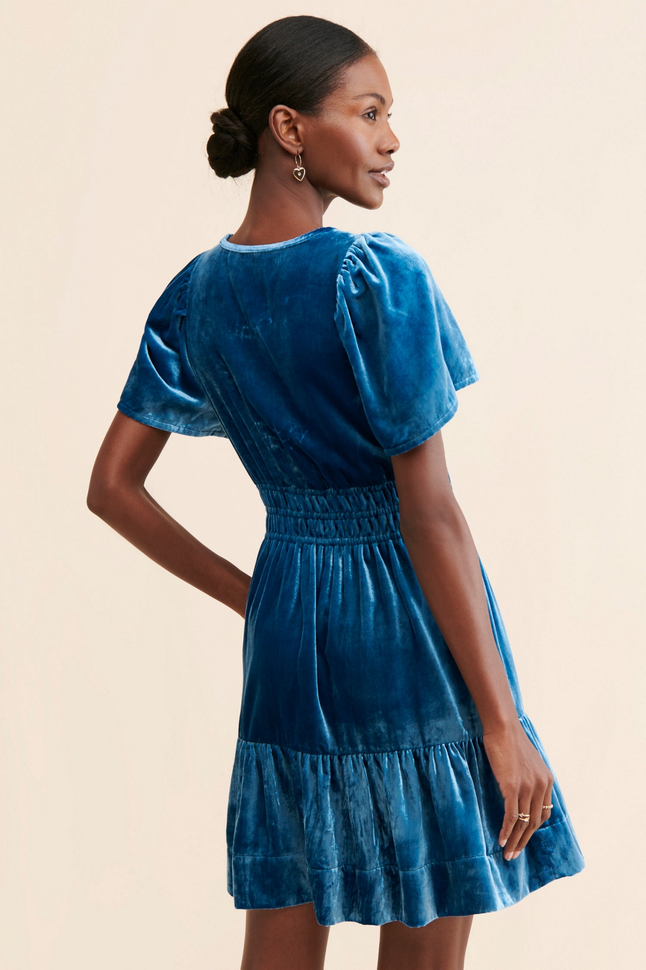 The Somerset Velvet Mini Dress