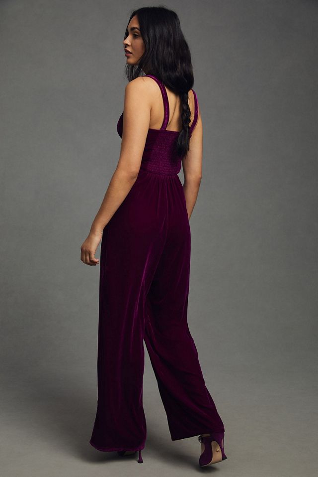 Du Paradis Velvet Corset Jumpsuit #1