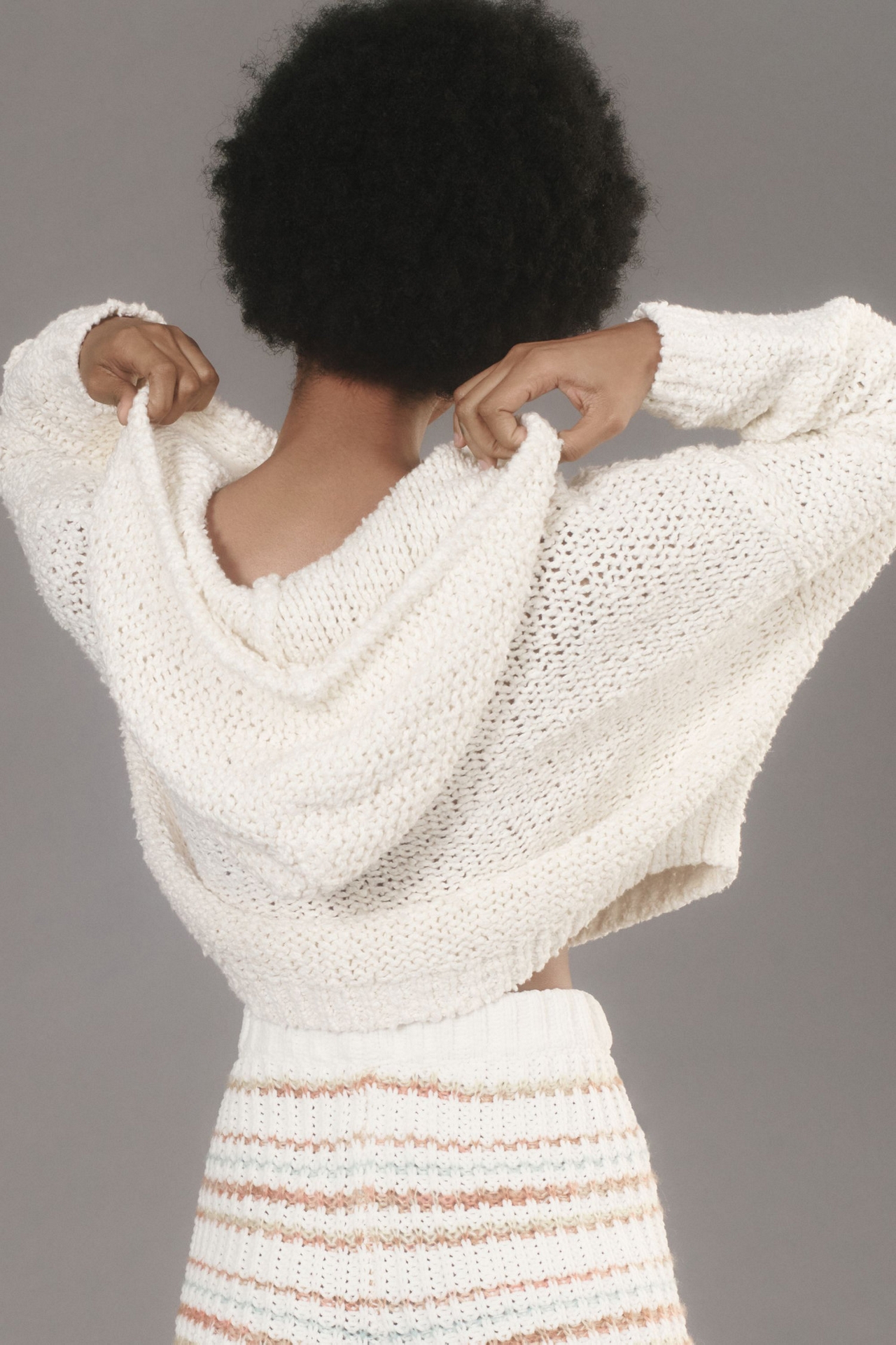 Pilcro Sailcloth Hooded Sweater