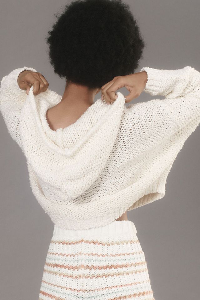 Pilcro Sailcloth Hooded Sweater #1
